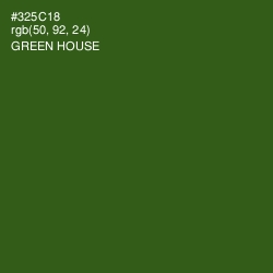 #325C18 - Green House Color Image